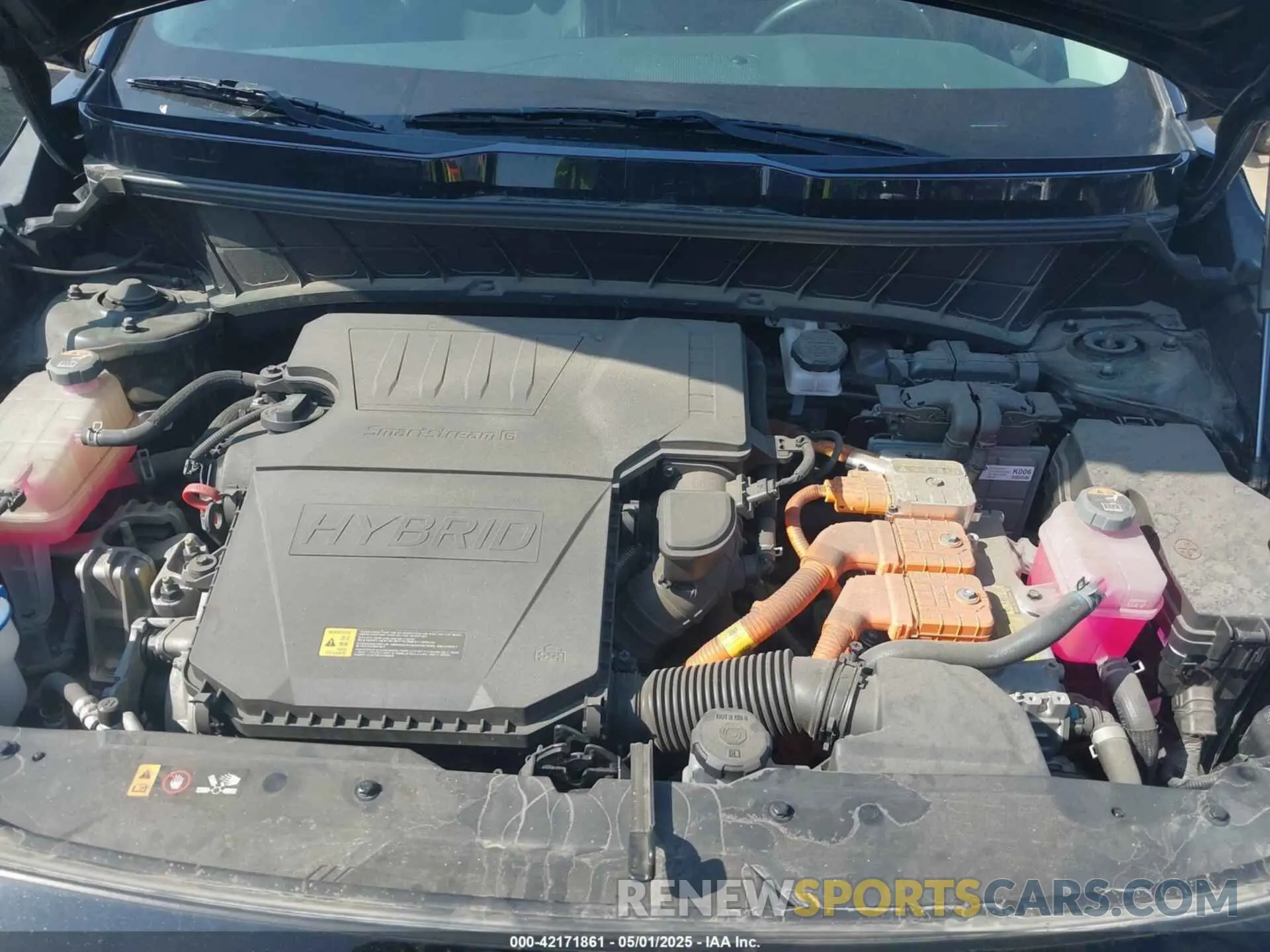10 fotografías del automóvil dañado KNDCR3LE2P5037544 KIA NIRO 2023