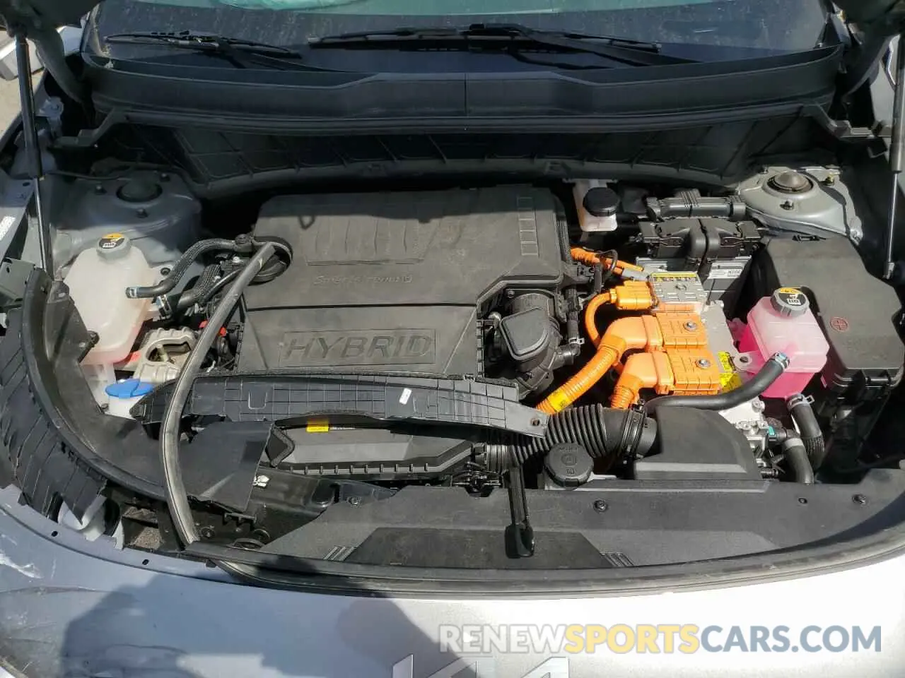 12 fotografías del automóvil dañado KNDCR3LE2P5049144 KIA NIRO 2023