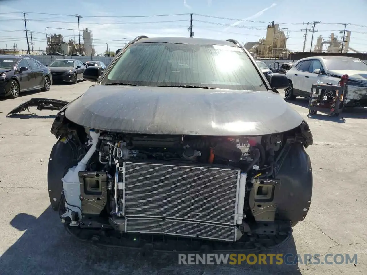 5 fotografías del automóvil dañado KNDCR3LE2P5076683 KIA NIRO 2023