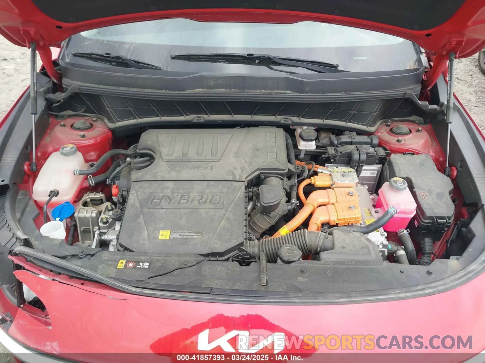10 fotografías del automóvil dañado KNDCR3LE3P5063909 KIA NIRO 2023
