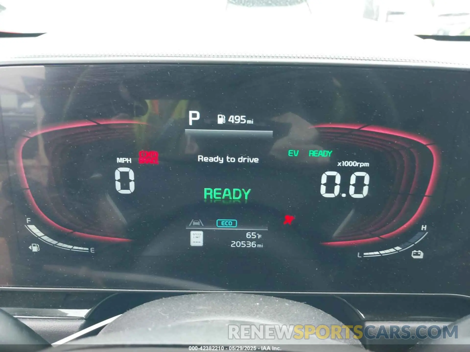 7 fotografías del automóvil dañado KNDCR3LE6P5050216 KIA NIRO 2023