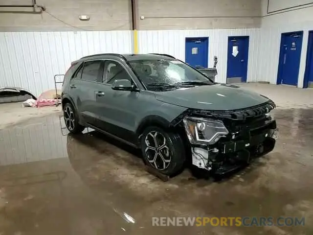 15 fotografías del automóvil dañado KNDCR3LE6P5080719 KIA NIRO 2023