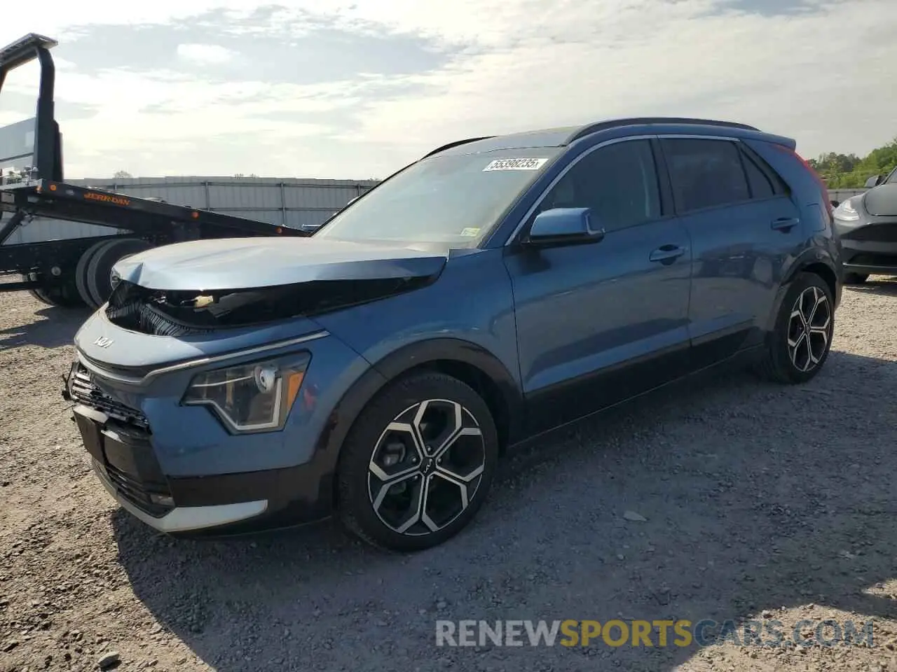 1 fotografías del automóvil dañado KNDCR3LE7P5091602 KIA NIRO 2023