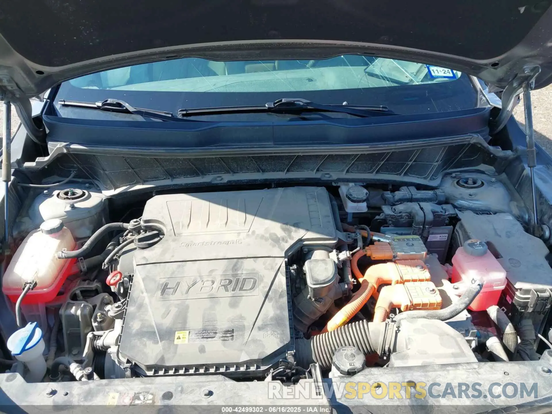 10 fotografías del automóvil dañado KNDCR3LE9P5048959 KIA NIRO 2023