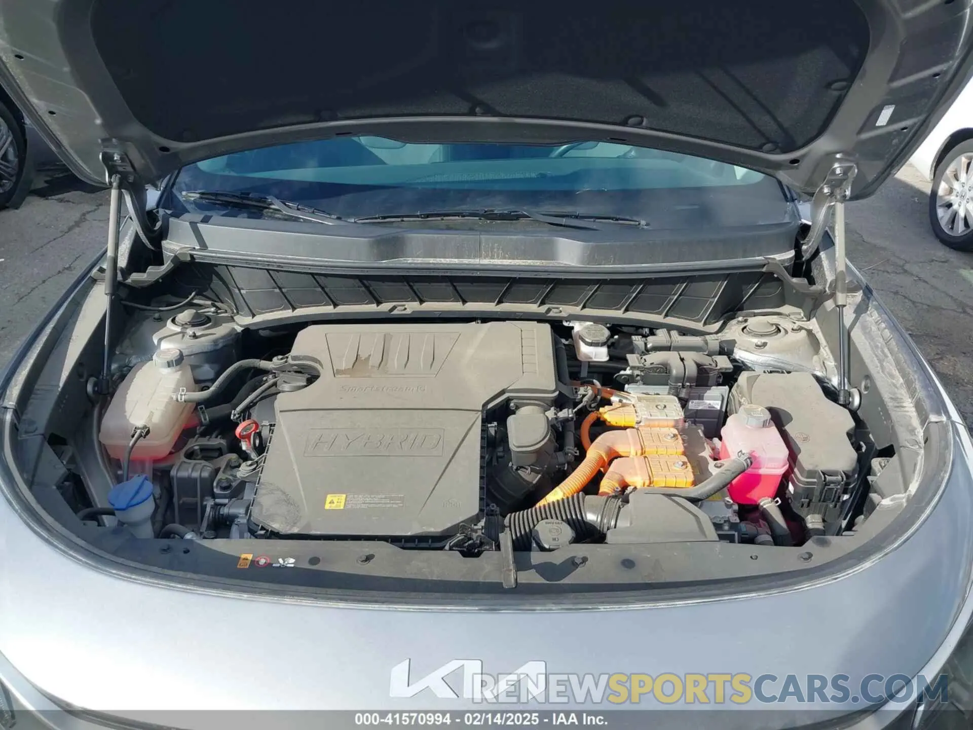 10 fotografías del automóvil dañado KNDCR3LE9P5097384 KIA NIRO 2023