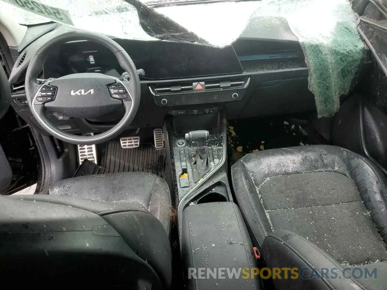 8 fotografías del automóvil dañado KNDCR3LEXP5039932 KIA NIRO 2023