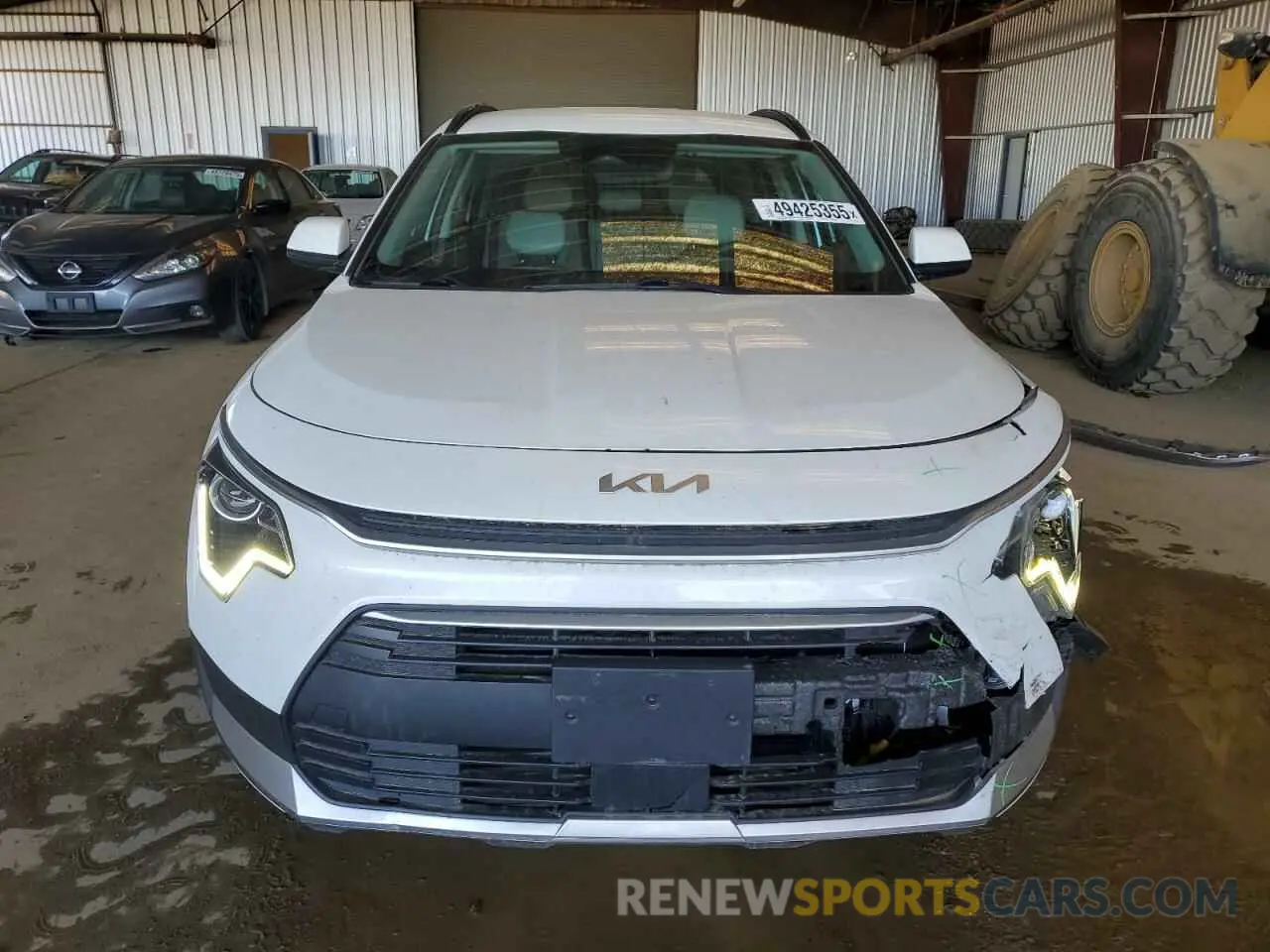 5 fotografías del automóvil dañado KNDCR3LEXP5046699 KIA NIRO 2023