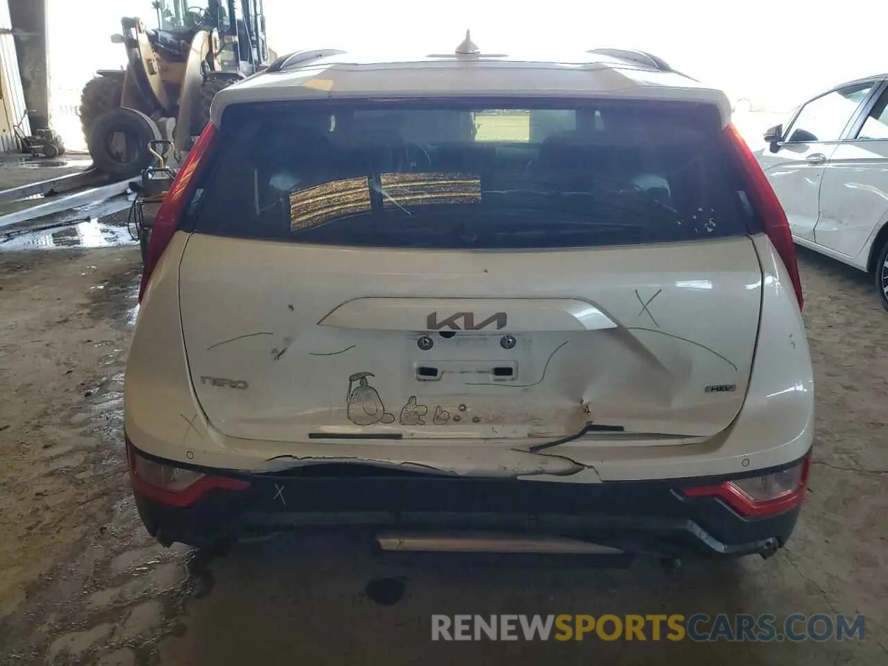 6 fotografías del automóvil dañado KNDCR3LEXP5046699 KIA NIRO 2023