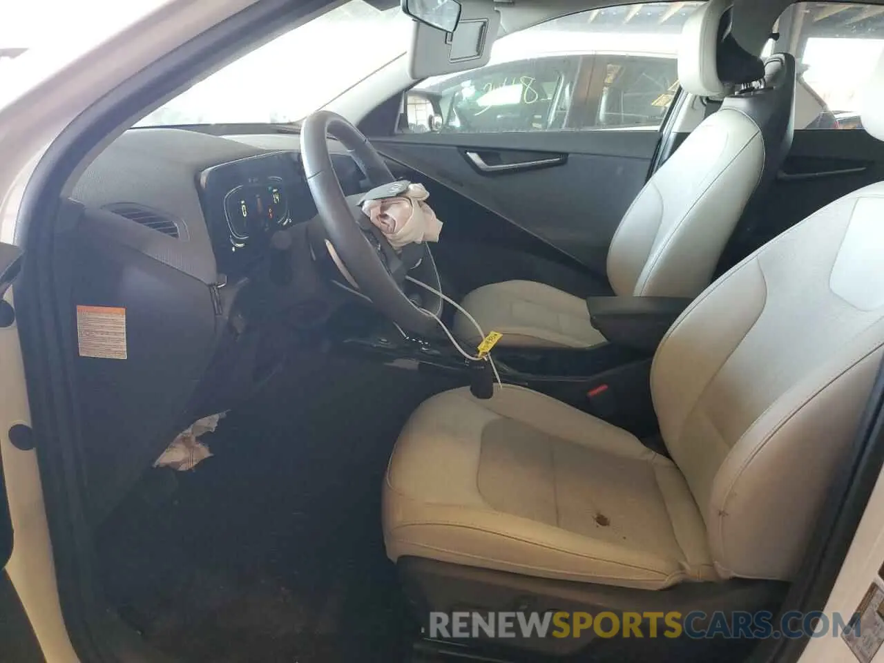 7 fotografías del automóvil dañado KNDCR3LEXP5046699 KIA NIRO 2023