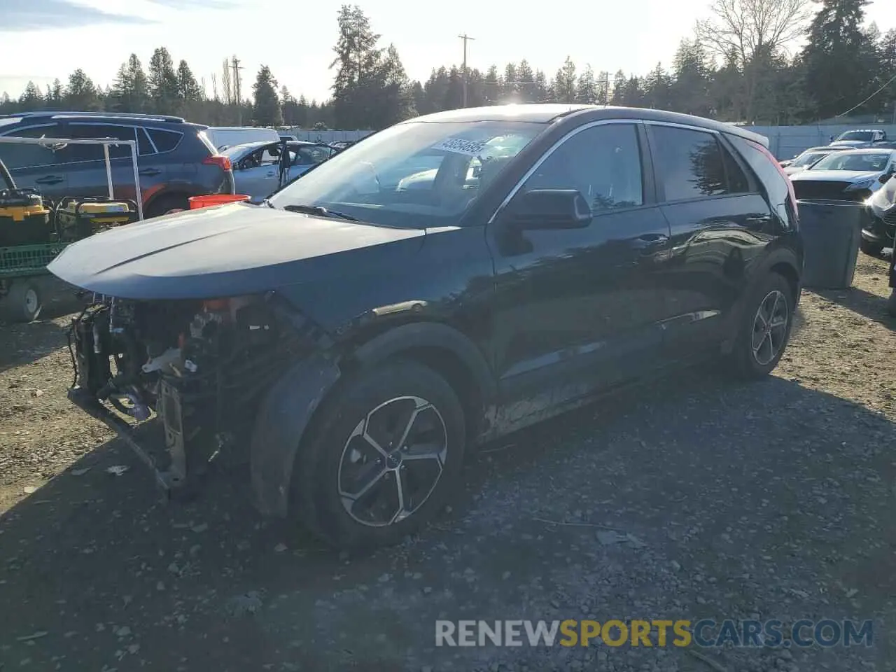 1 fotografías del automóvil dañado KNDCR3LEXP5063972 KIA NIRO 2023