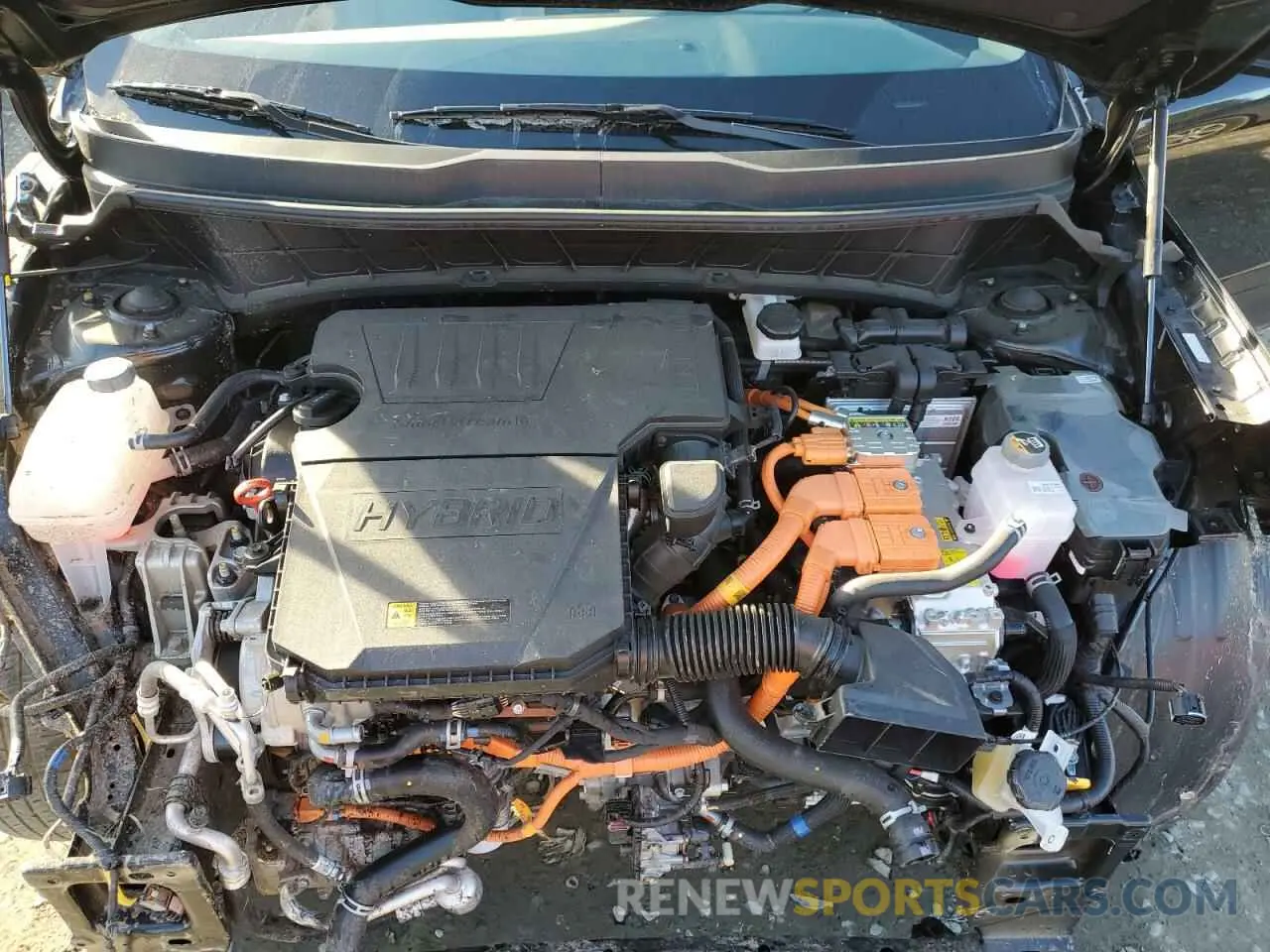 12 fotografías del automóvil dañado KNDCR3LEXP5063972 KIA NIRO 2023