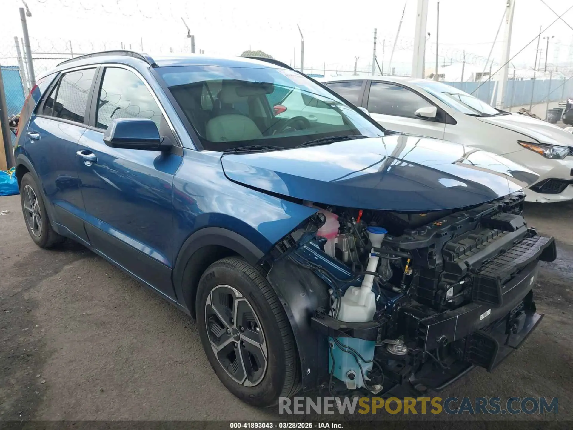 1 fotografías del automóvil dañado KNDCR3LEXP5101684 KIA NIRO 2023