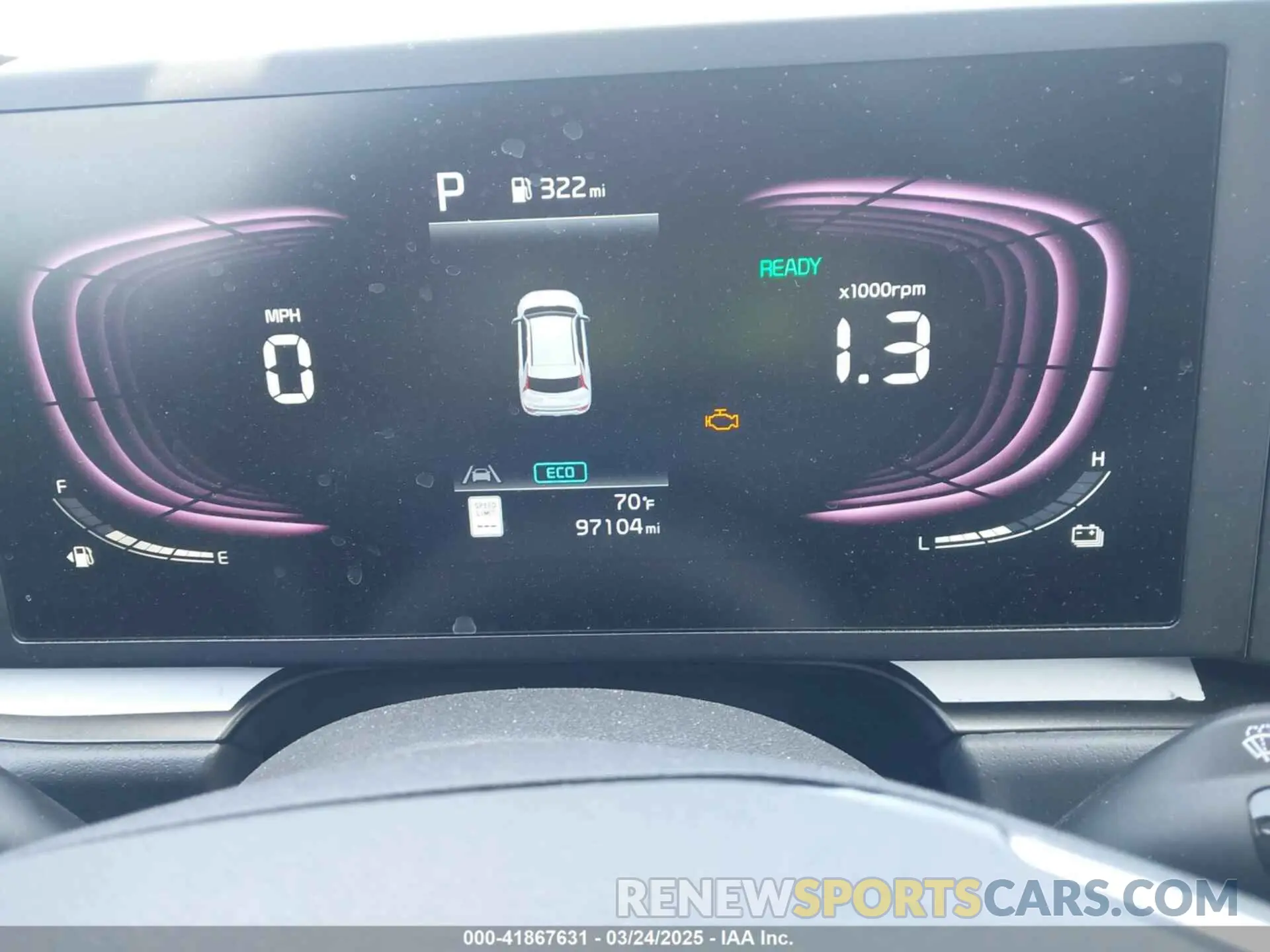 7 fotografías del automóvil dañado KNDCP3LE0R5131723 KIA NIRO 2024