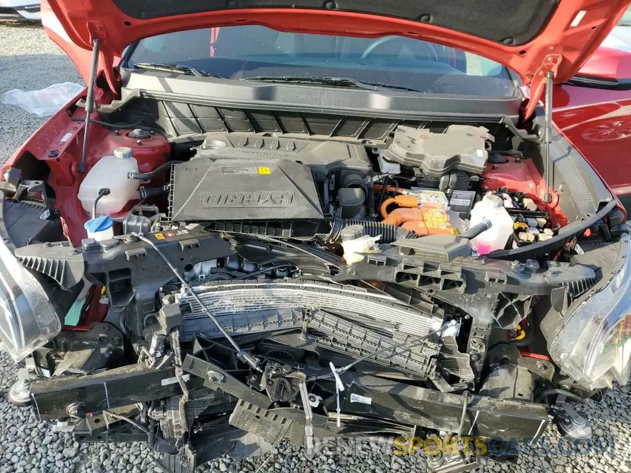 12 fotografías del automóvil dañado KNDCP3LE3R5125446 KIA NIRO 2024