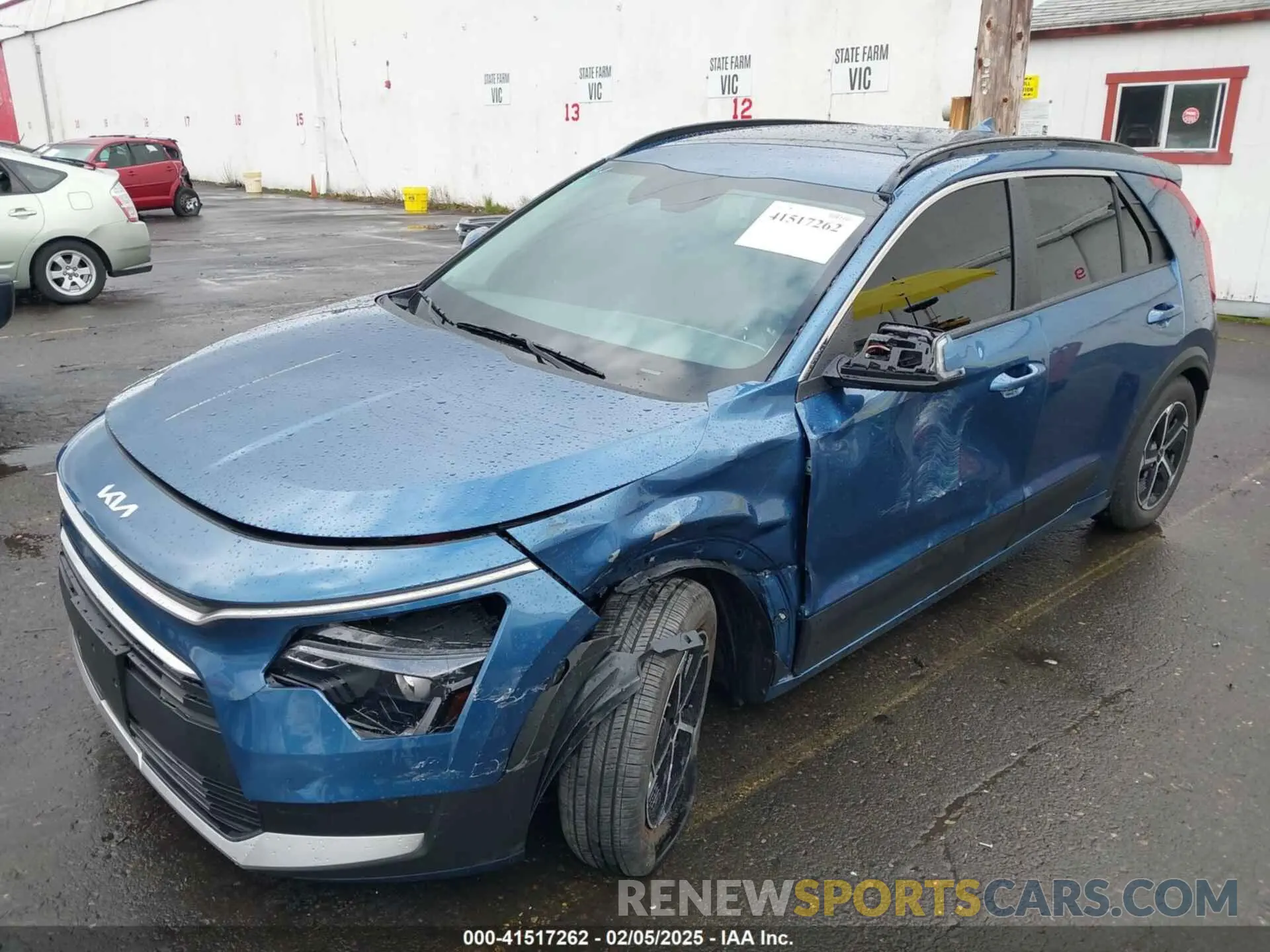6 fotografías del automóvil dañado KNDCR3LE2R5189956 KIA NIRO 2024
