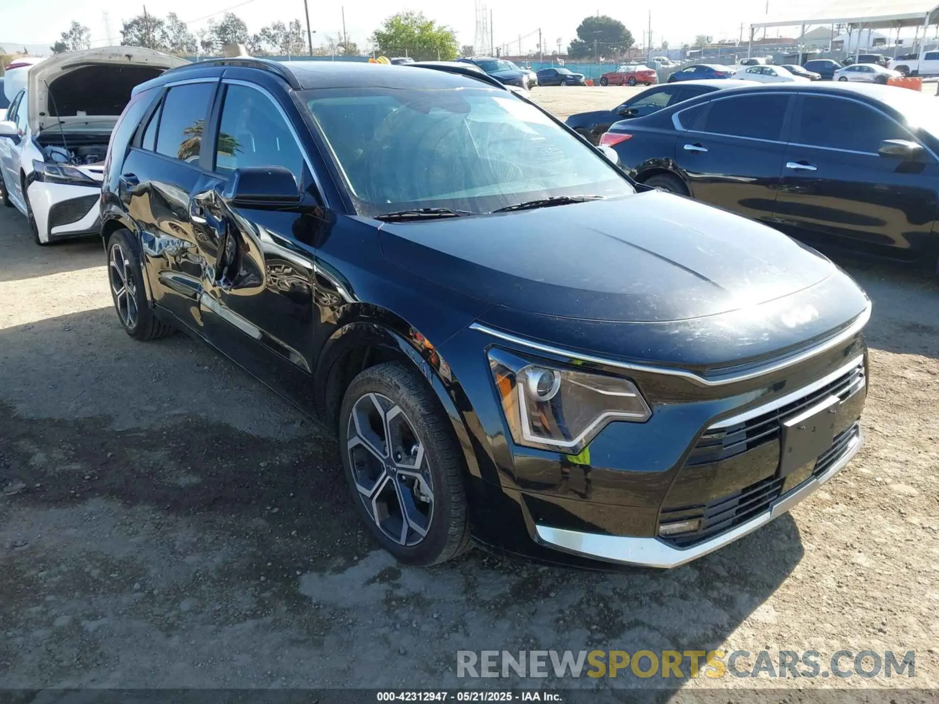 1 fotografías del automóvil dañado KNDCR3LE3R5152124 KIA NIRO 2024