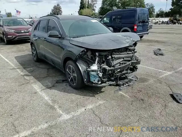 12 fotografías del automóvil dañado KNDCR3LE5R5187389 KIA NIRO 2024