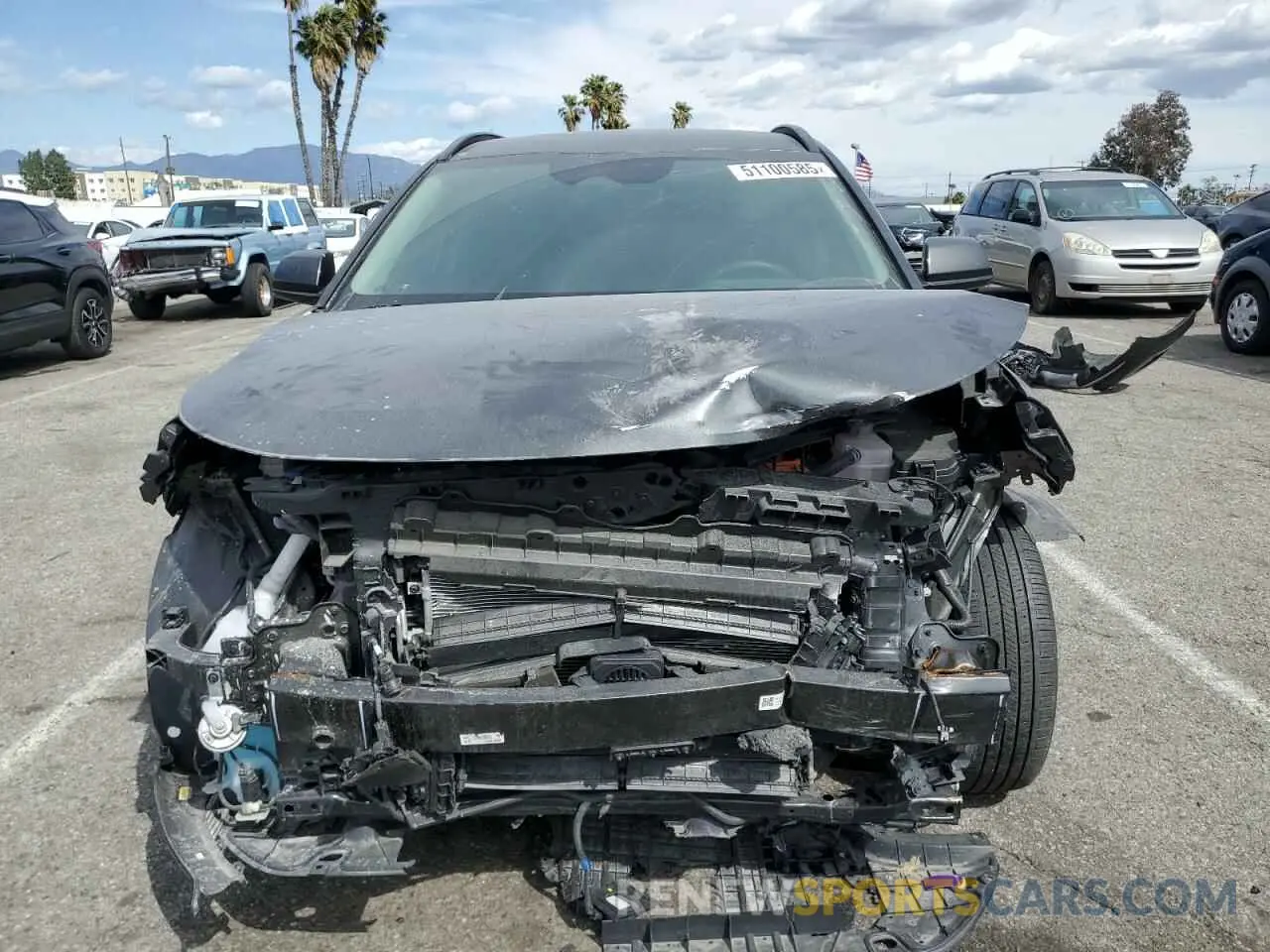 5 fotografías del automóvil dañado KNDCR3LE5R5187389 KIA NIRO 2024