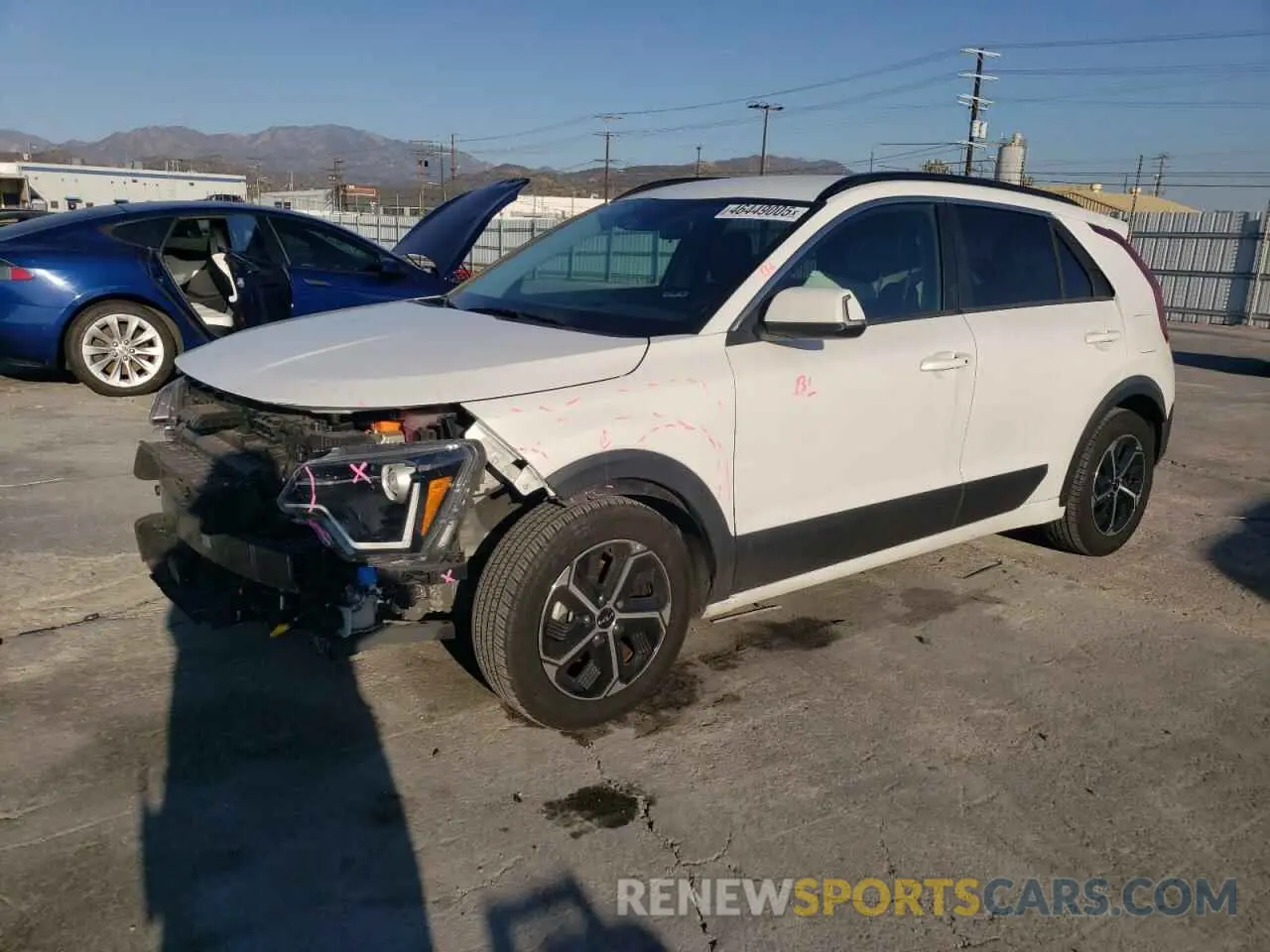 1 fotografías del automóvil dañado KNDCR3LE7R5148948 KIA NIRO 2024