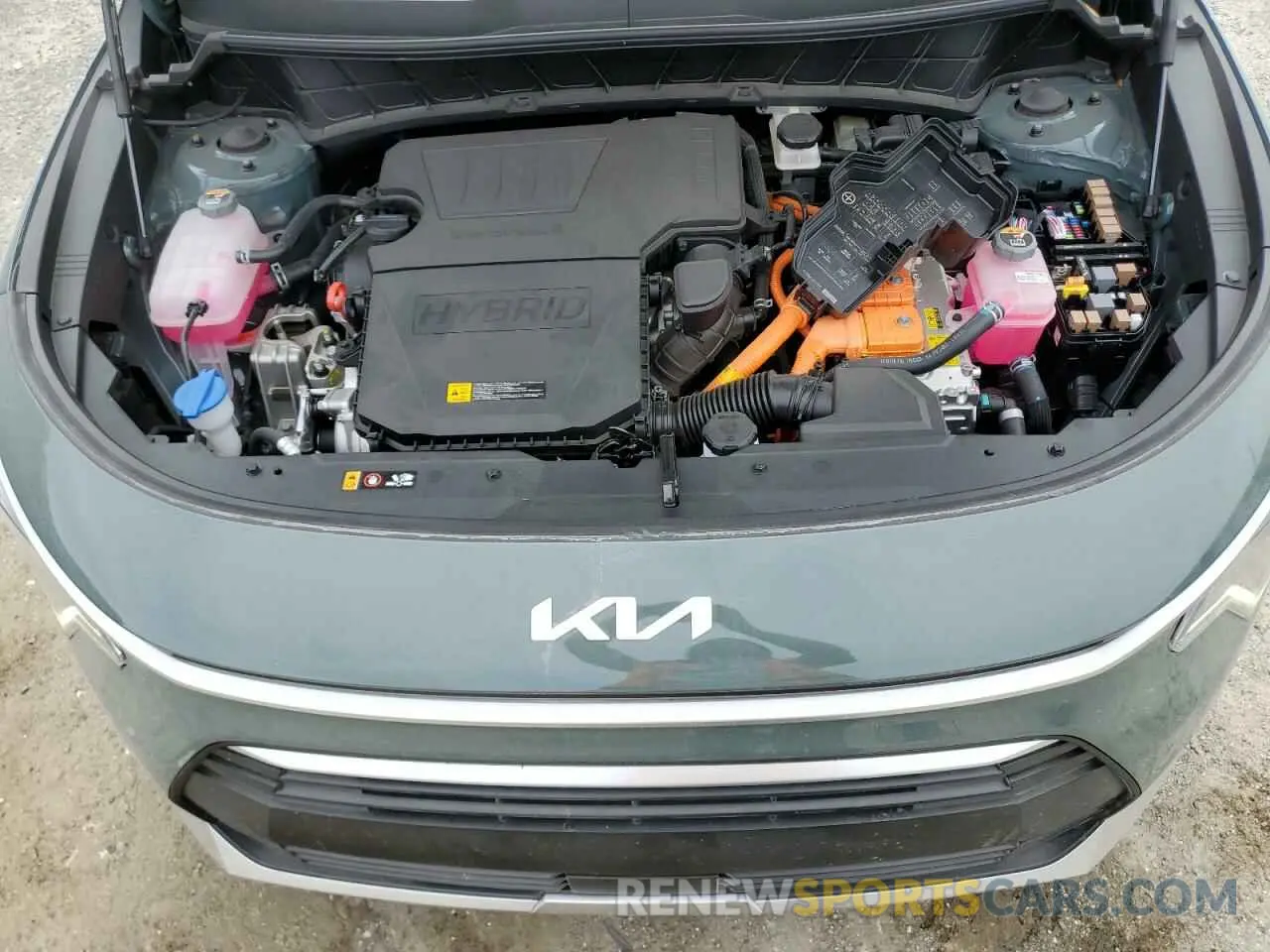 12 fotografías del automóvil dañado KNDCR3LE9R5203738 KIA NIRO 2024