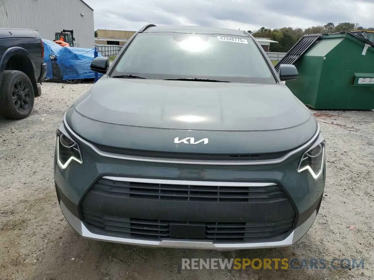 5 fotografías del automóvil dañado KNDCR3LE9R5203738 KIA NIRO 2024
