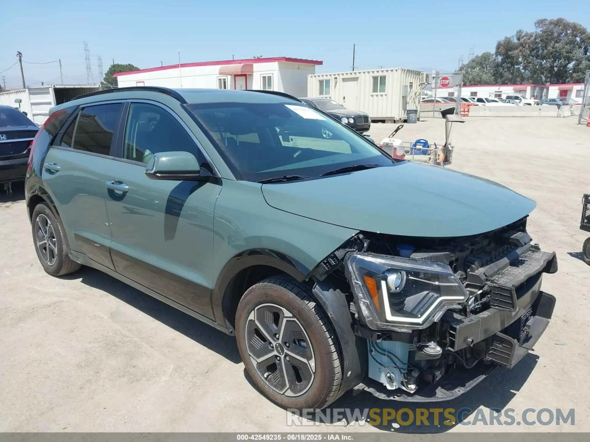 1 fotografías del automóvil dañado KNDCT3LE3R5136104 KIA NIRO 2024