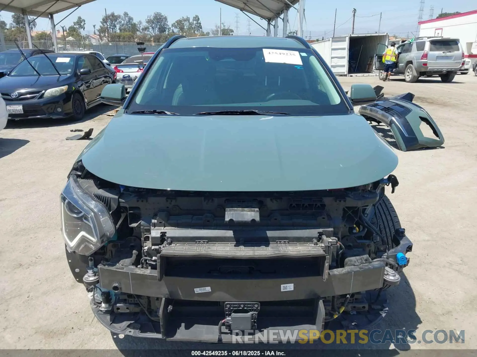 13 fotografías del automóvil dañado KNDCT3LE3R5136104 KIA NIRO 2024
