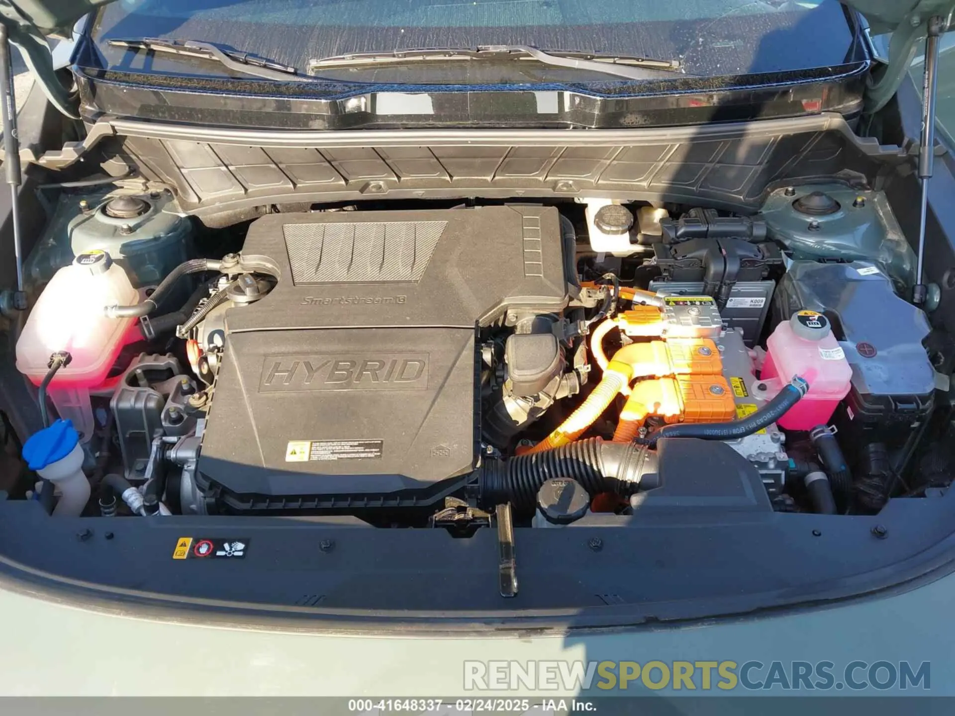 10 fotografías del automóvil dañado KNDCT3LE5R5125041 KIA NIRO 2024