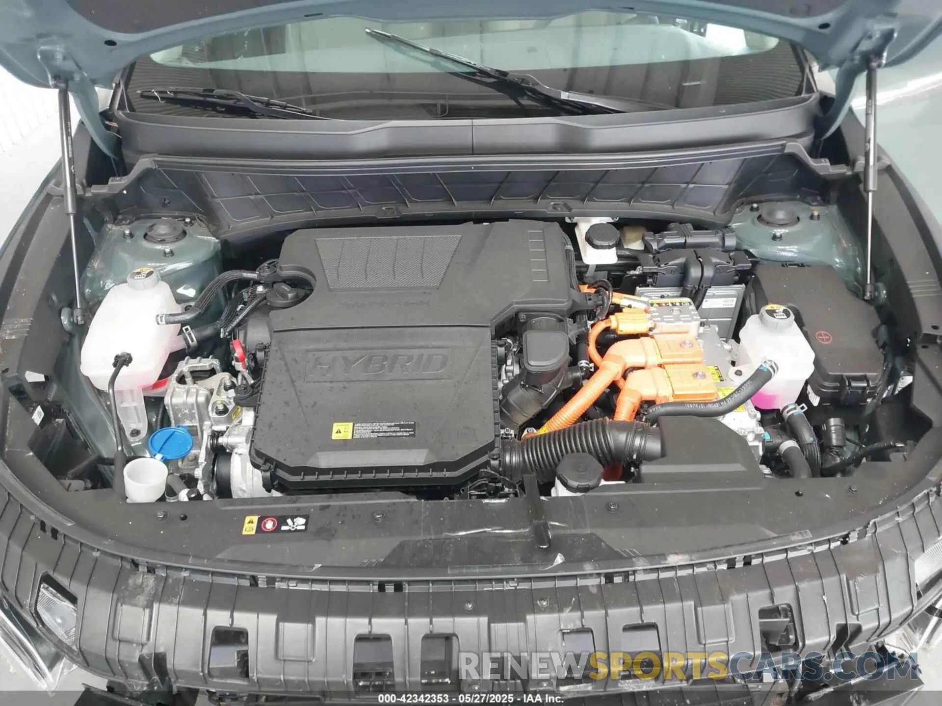 10 fotografías del automóvil dañado KNDCR3LE4S5235793 KIA NIRO 2025