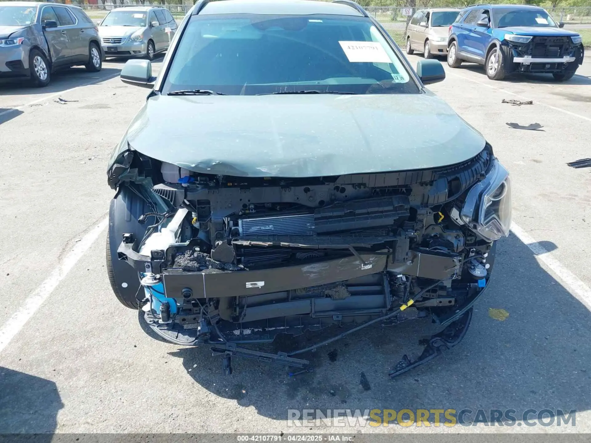 6 fotografías del automóvil dañado KNDCR3LE7S5234184 KIA NIRO 2025