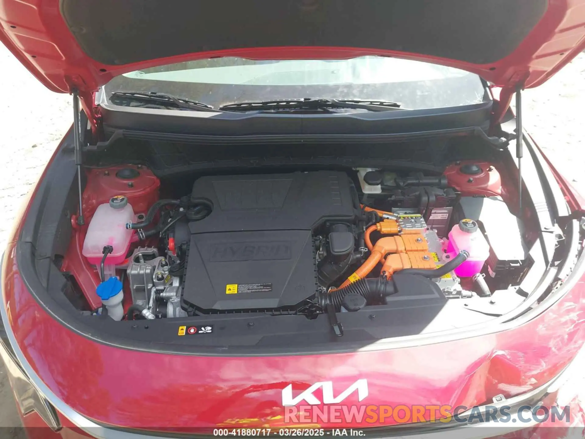 10 fotografías del automóvil dañado KNDCR3LE8S5234310 KIA NIRO 2025