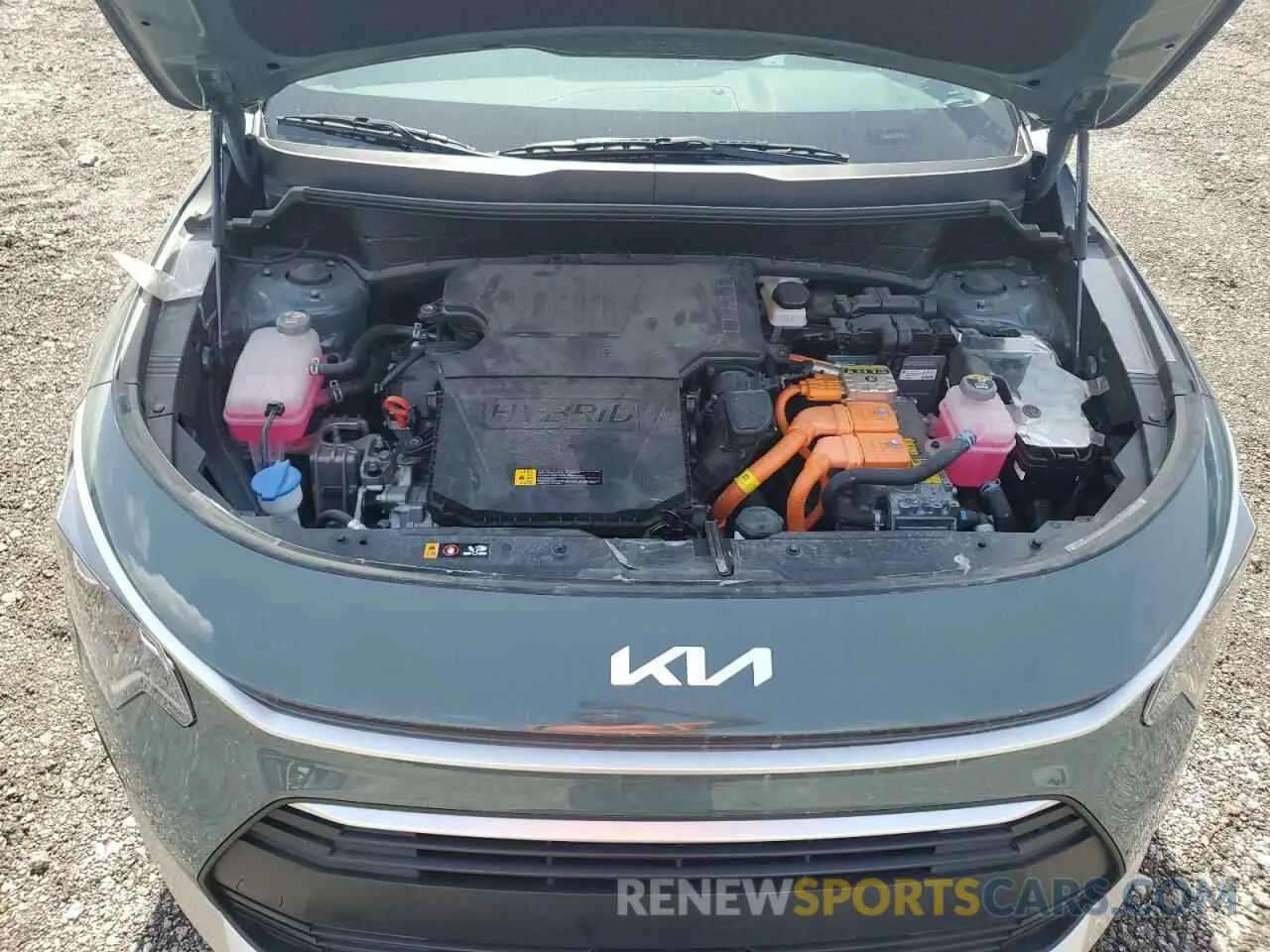12 fotografías del automóvil dañado KNDCR3LEXS5213622 KIA NIRO 2025