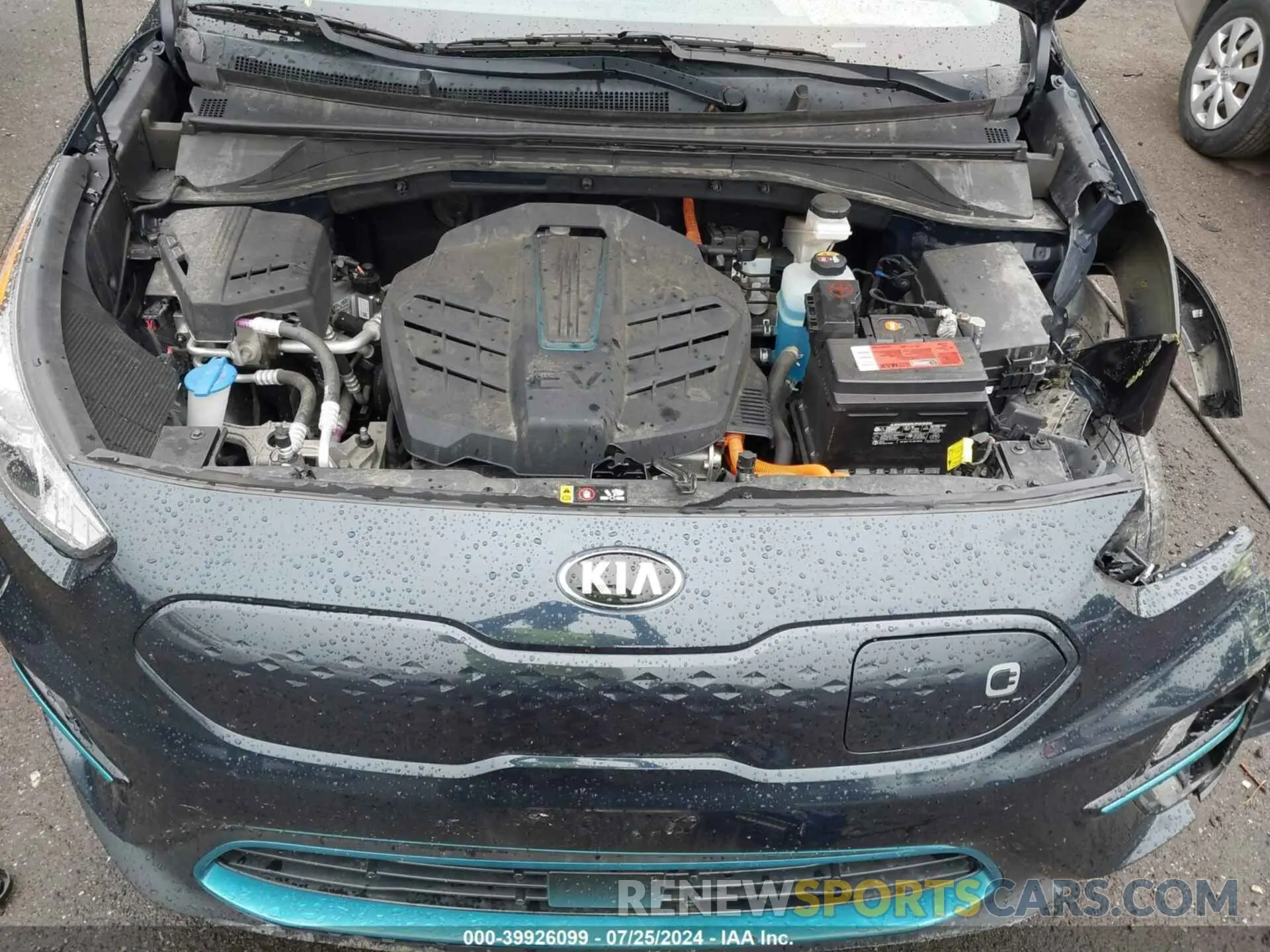 10 fotografías del automóvil dañado KNDCC3LG0K5024433 KIA NIRO EV 2019