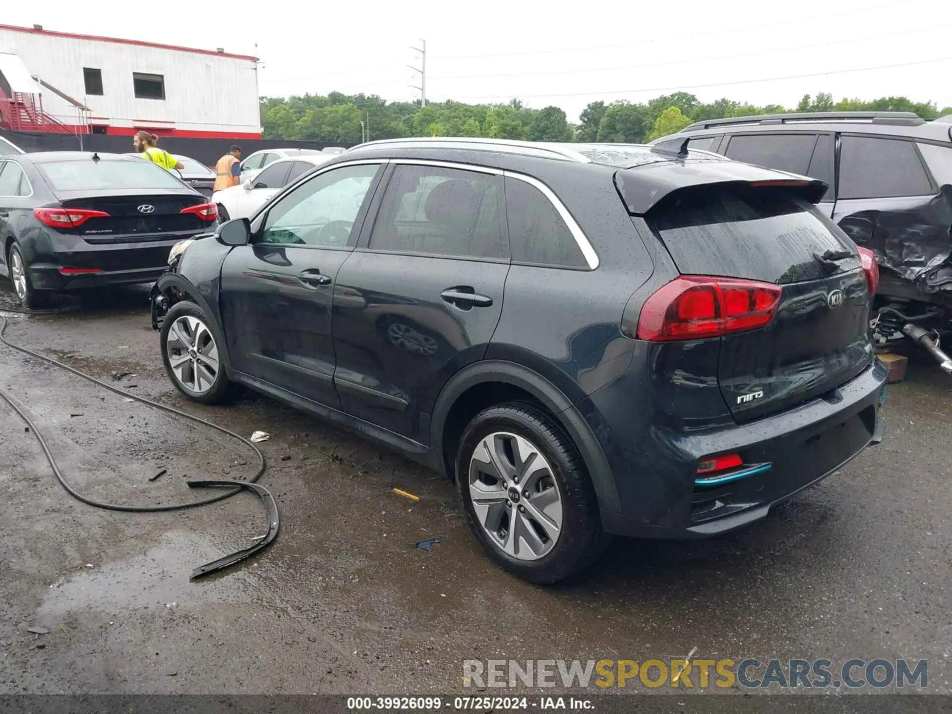3 fotografías del automóvil dañado KNDCC3LG0K5024433 KIA NIRO EV 2019