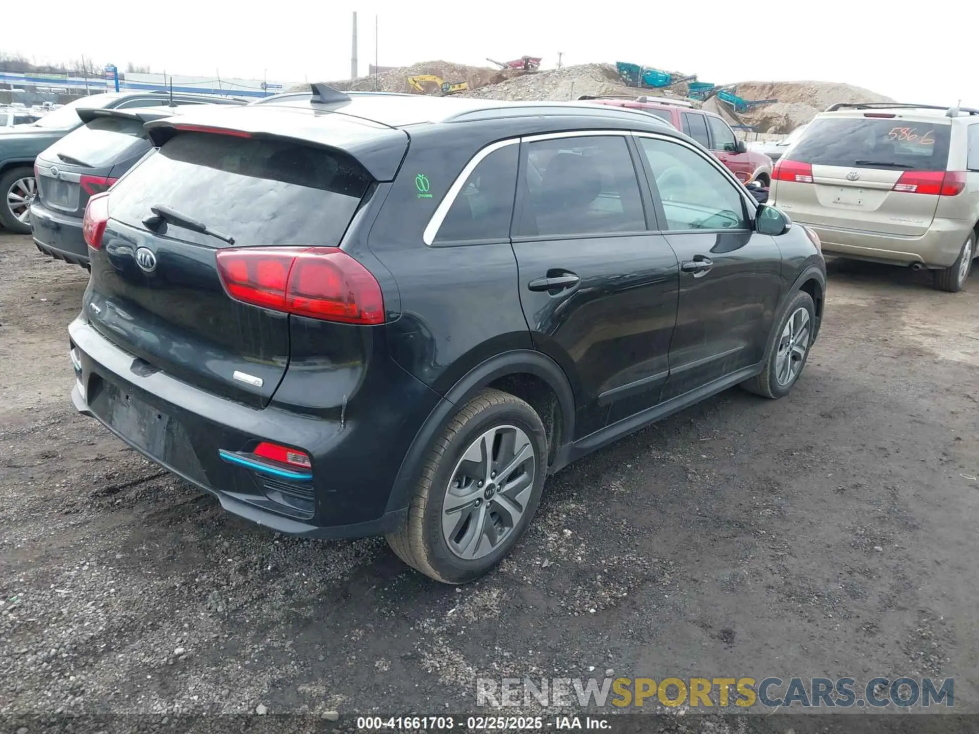 4 fotografías del automóvil dañado KNDCC3LG2K5020898 KIA NIRO EV 2019