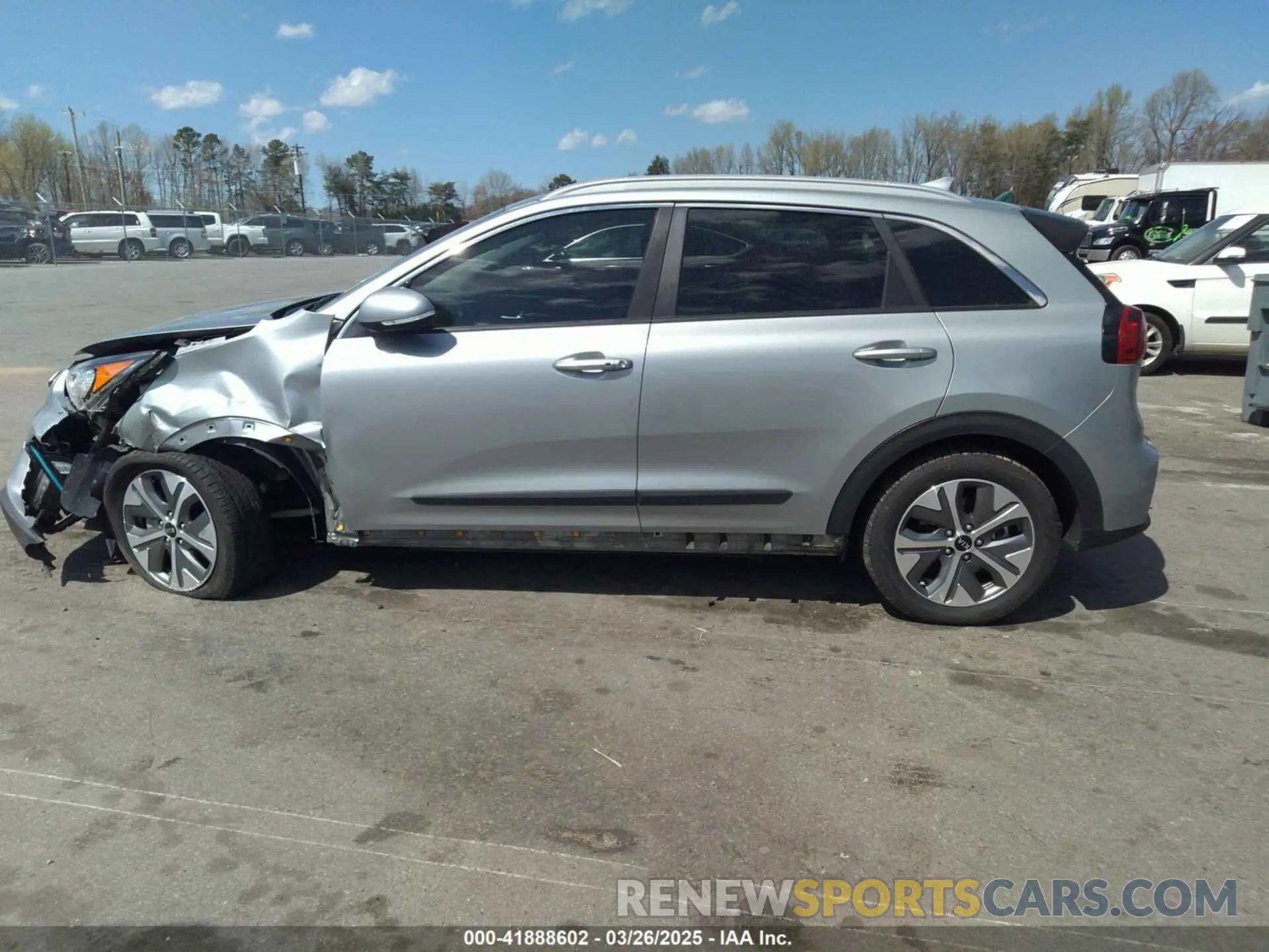 15 fotografías del automóvil dañado KNDCC3LG4K5014875 KIA NIRO EV 2019