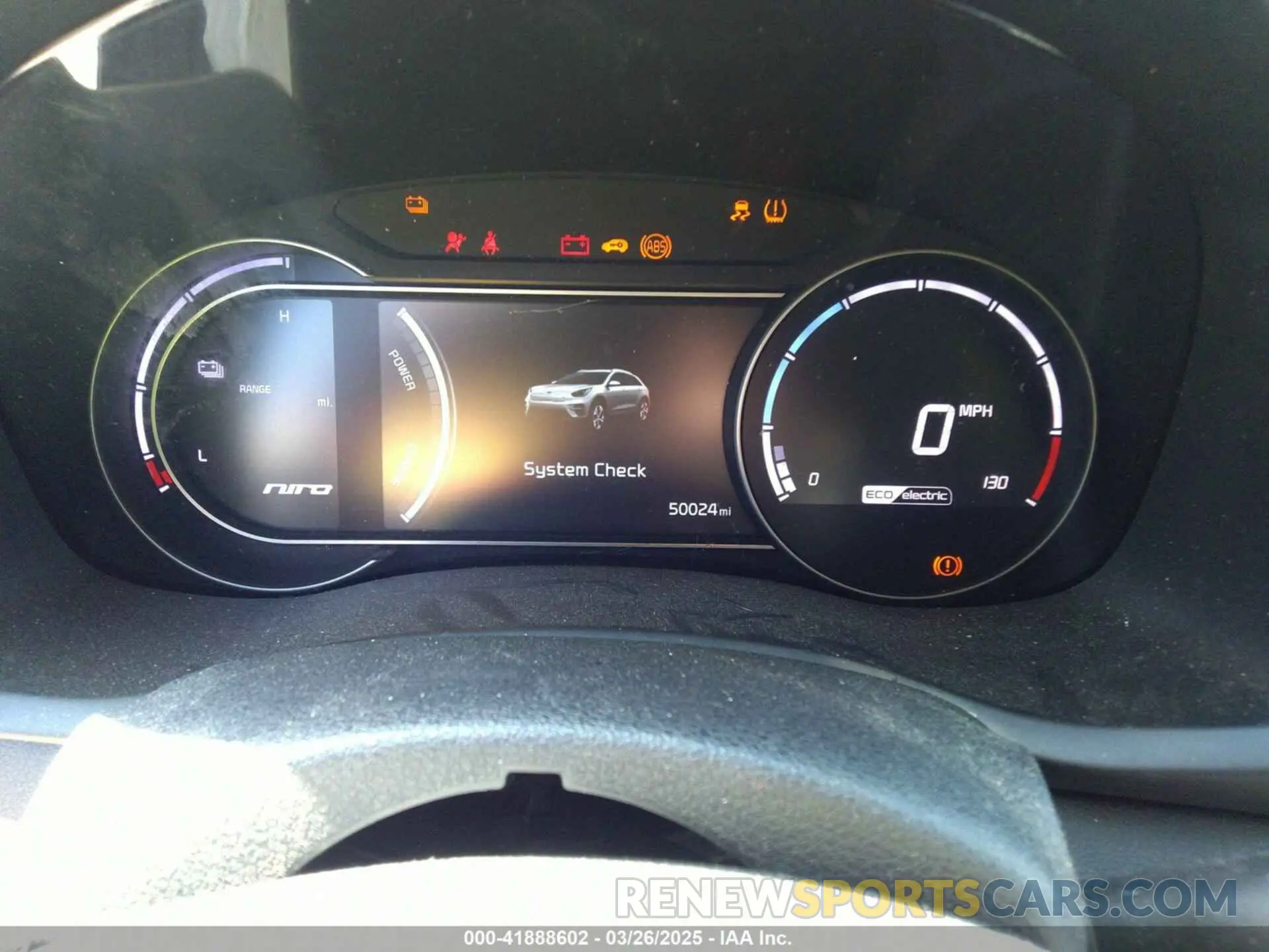 7 fotografías del automóvil dañado KNDCC3LG4K5014875 KIA NIRO EV 2019