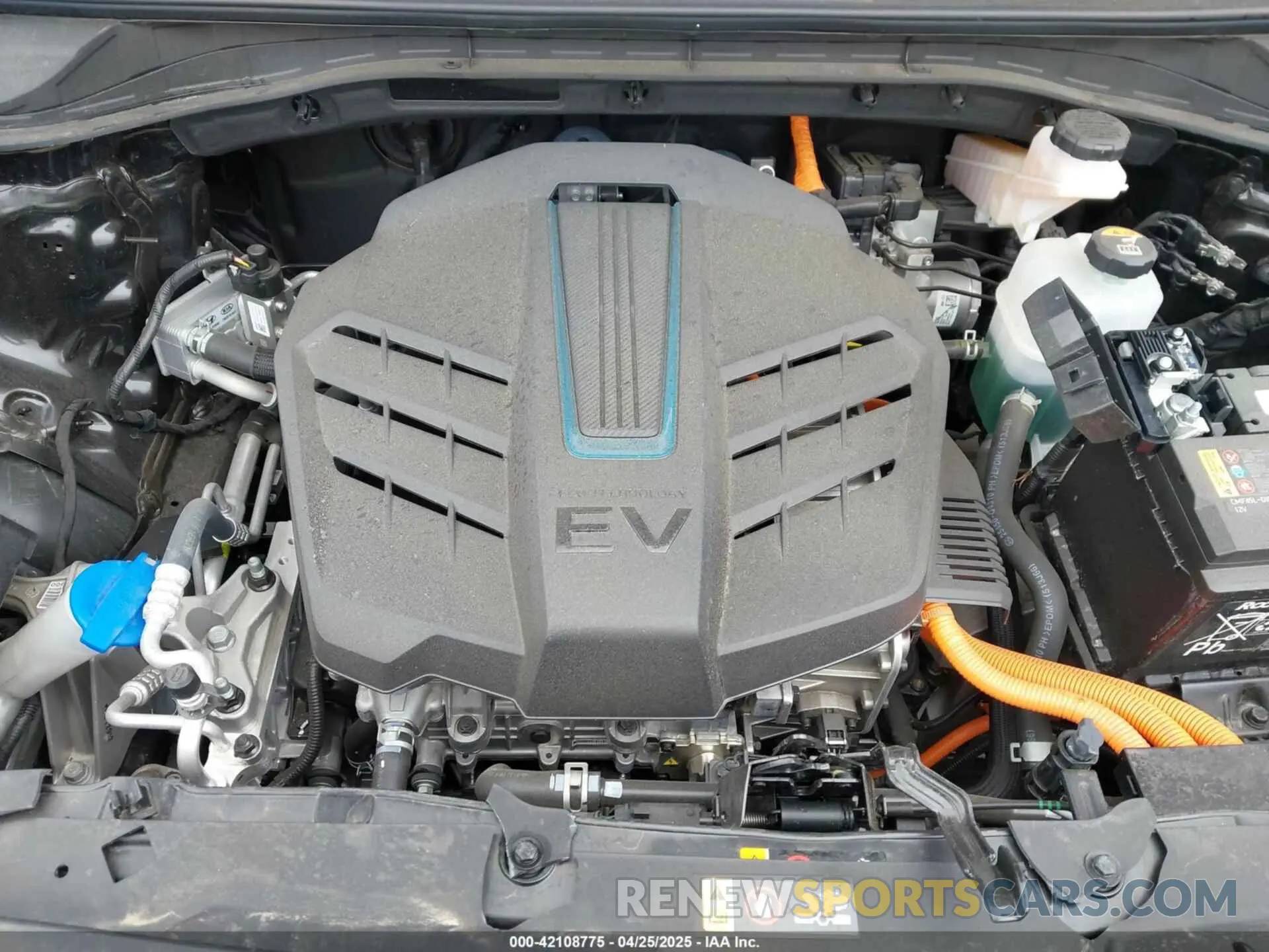 10 fotografías del automóvil dañado KNDCE3LG9K5009990 KIA NIRO EV 2019