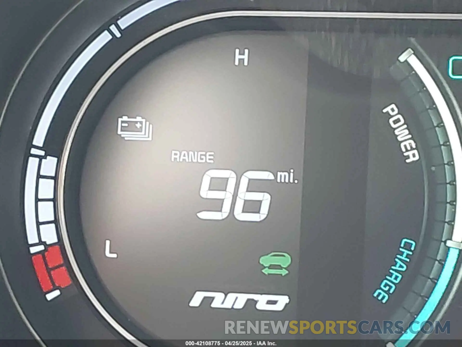 17 fotografías del automóvil dañado KNDCE3LG9K5009990 KIA NIRO EV 2019