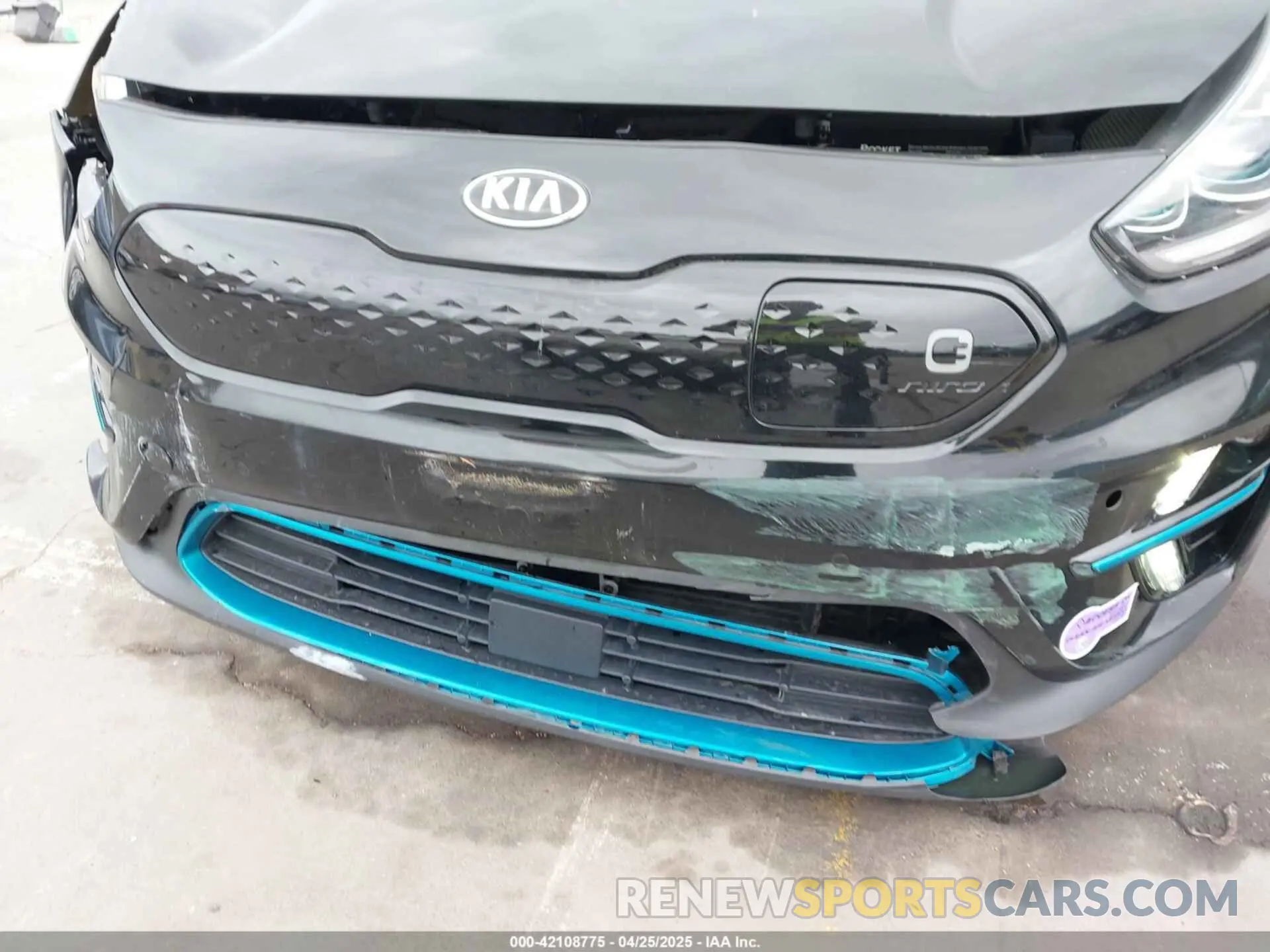 6 fotografías del automóvil dañado KNDCE3LG9K5009990 KIA NIRO EV 2019