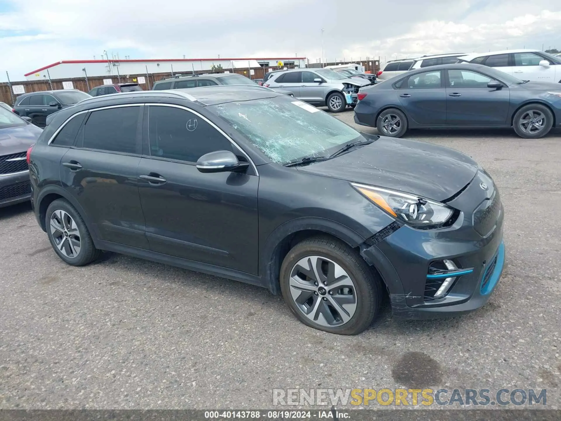 1 fotografías del automóvil dañado KNDCE3LG9L5071276 KIA NIRO EV 2020