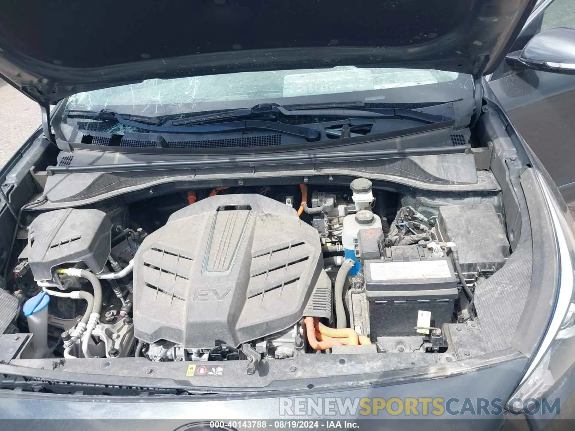 10 fotografías del automóvil dañado KNDCE3LG9L5071276 KIA NIRO EV 2020
