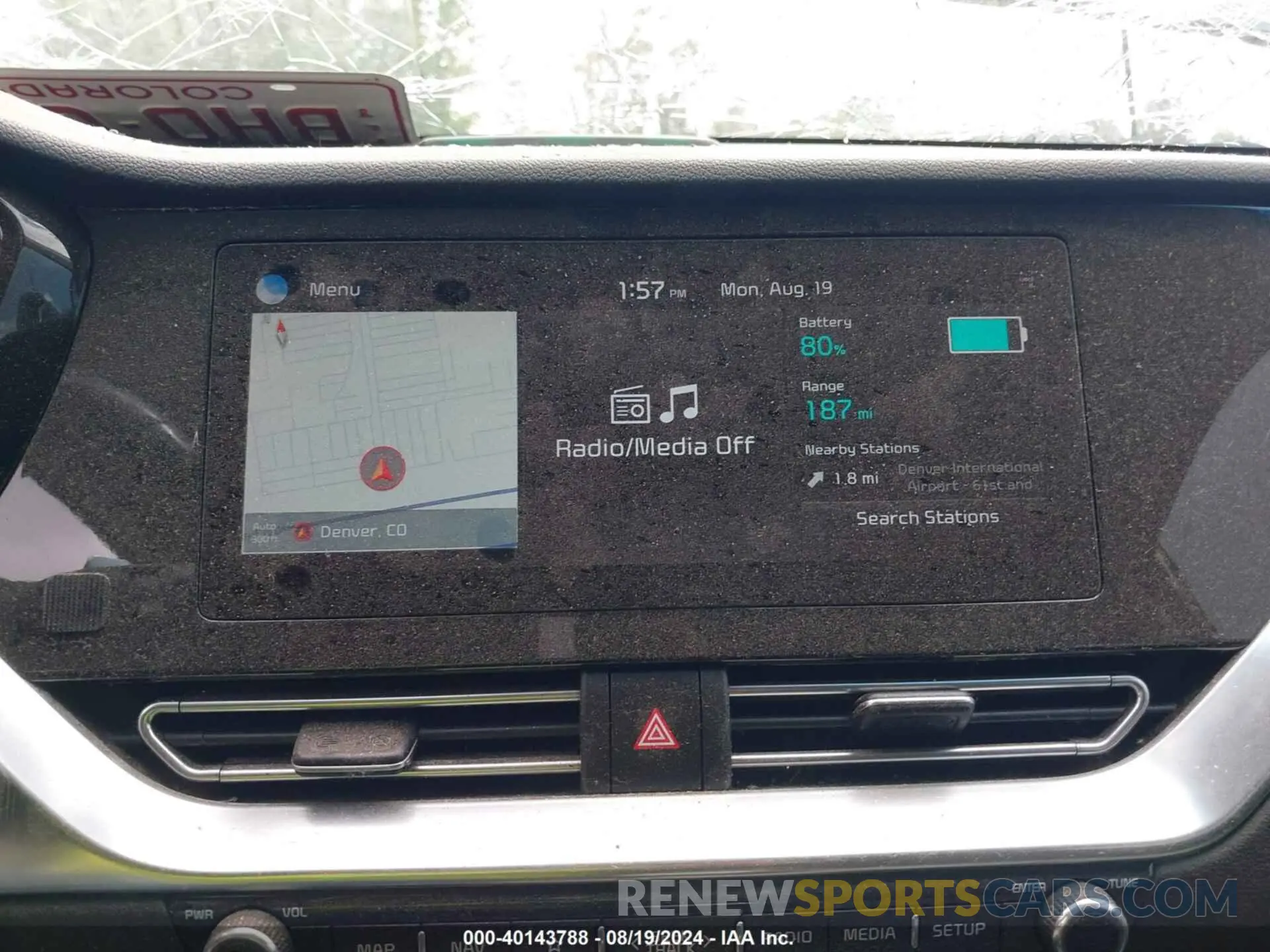 18 fotografías del automóvil dañado KNDCE3LG9L5071276 KIA NIRO EV 2020