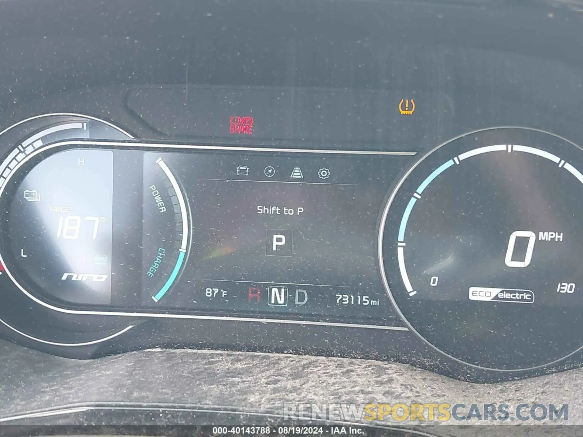 7 fotografías del automóvil dañado KNDCE3LG9L5071276 KIA NIRO EV 2020