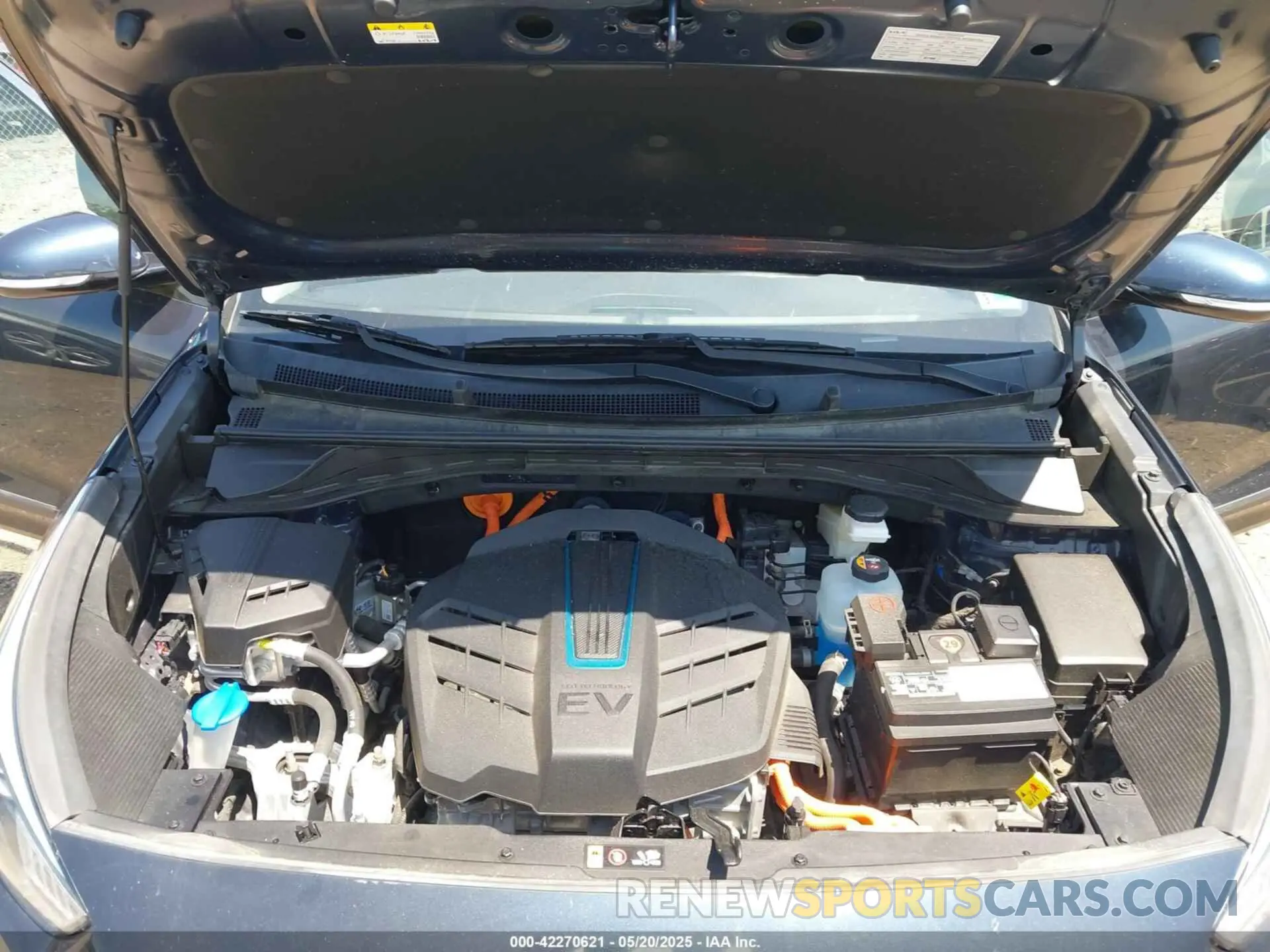 10 fotografías del automóvil dañado KNDCC3LG0N5121880 KIA NIRO EV 2022