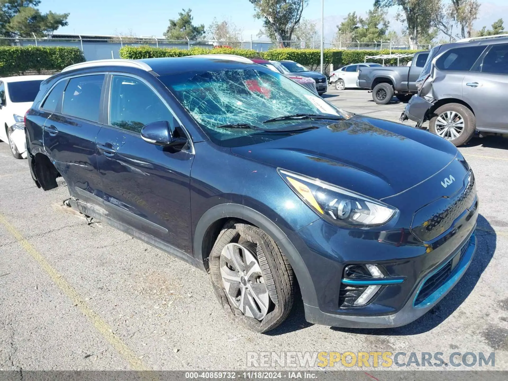 1 fotografías del automóvil dañado KNDCC3LG5N5118148 KIA NIRO EV 2022
