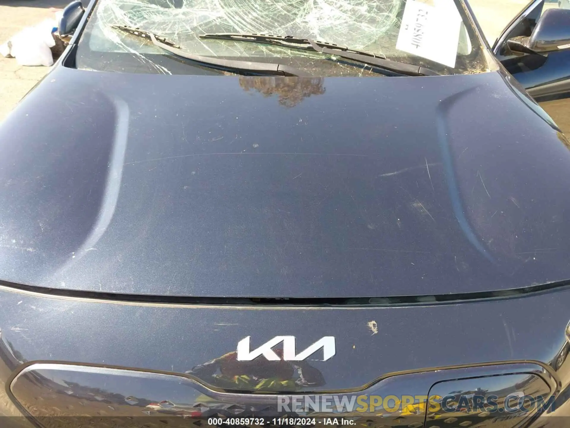 10 fotografías del automóvil dañado KNDCC3LG5N5118148 KIA NIRO EV 2022
