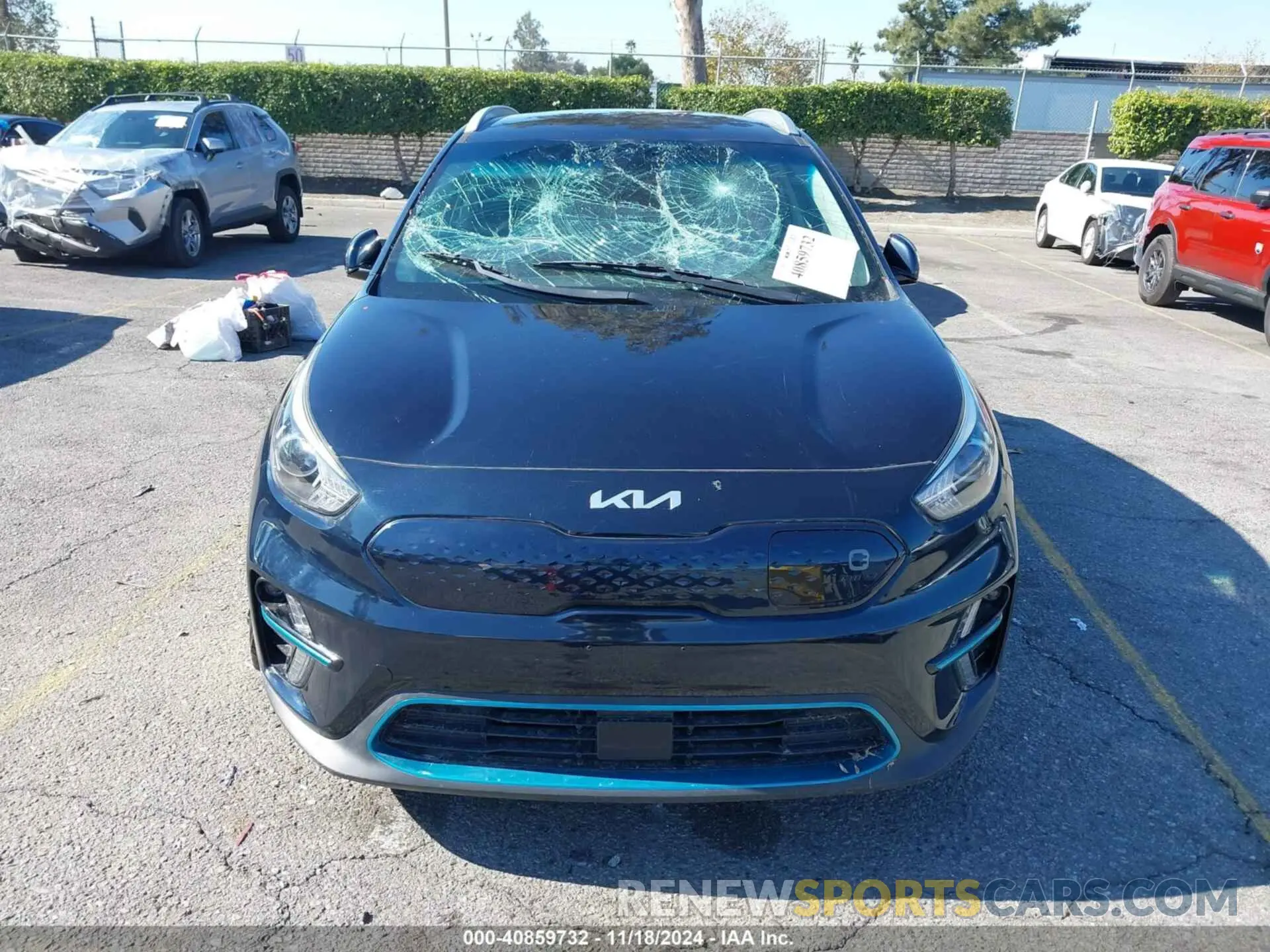 11 fotografías del automóvil dañado KNDCC3LG5N5118148 KIA NIRO EV 2022