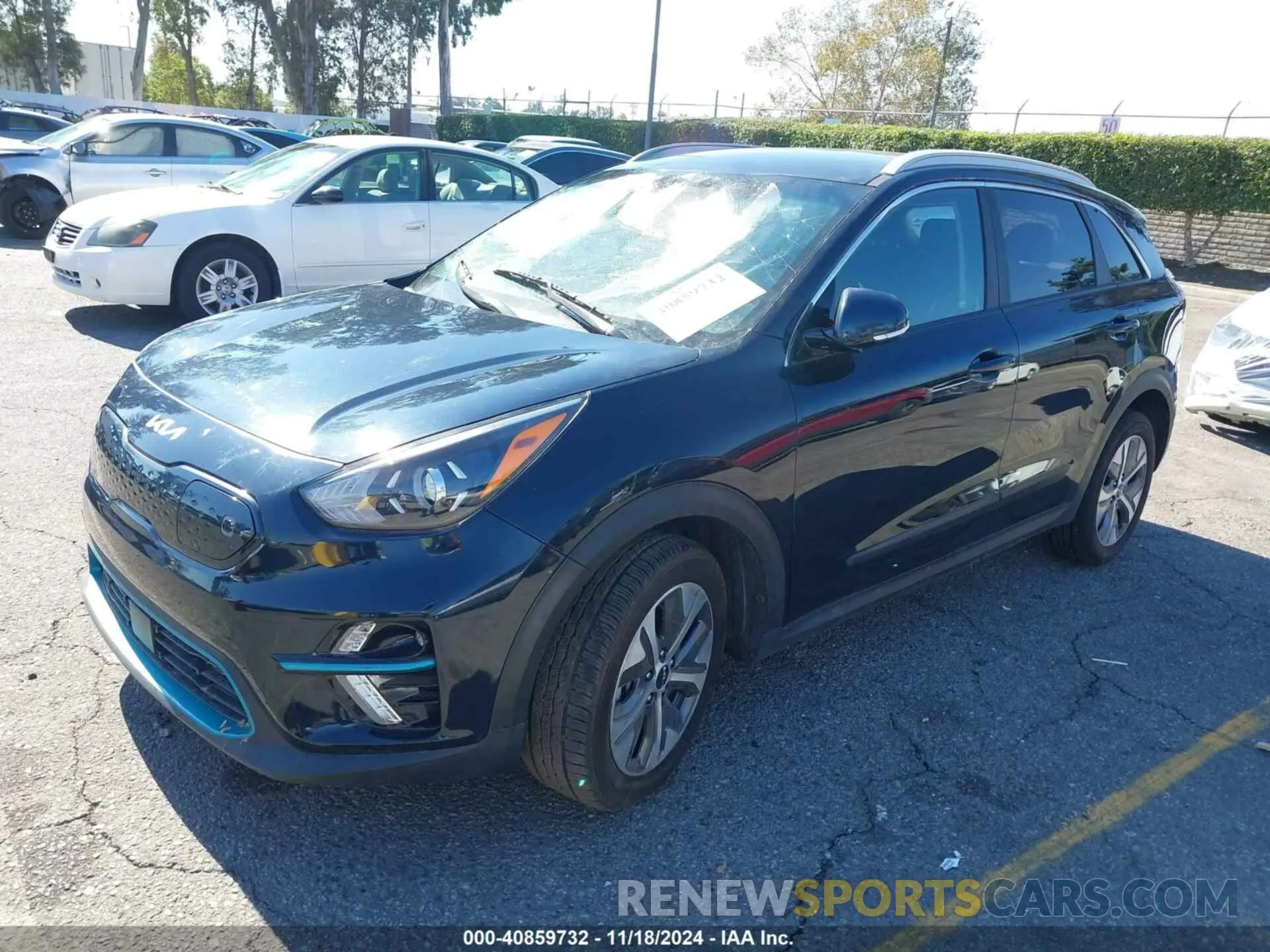 2 fotografías del automóvil dañado KNDCC3LG5N5118148 KIA NIRO EV 2022