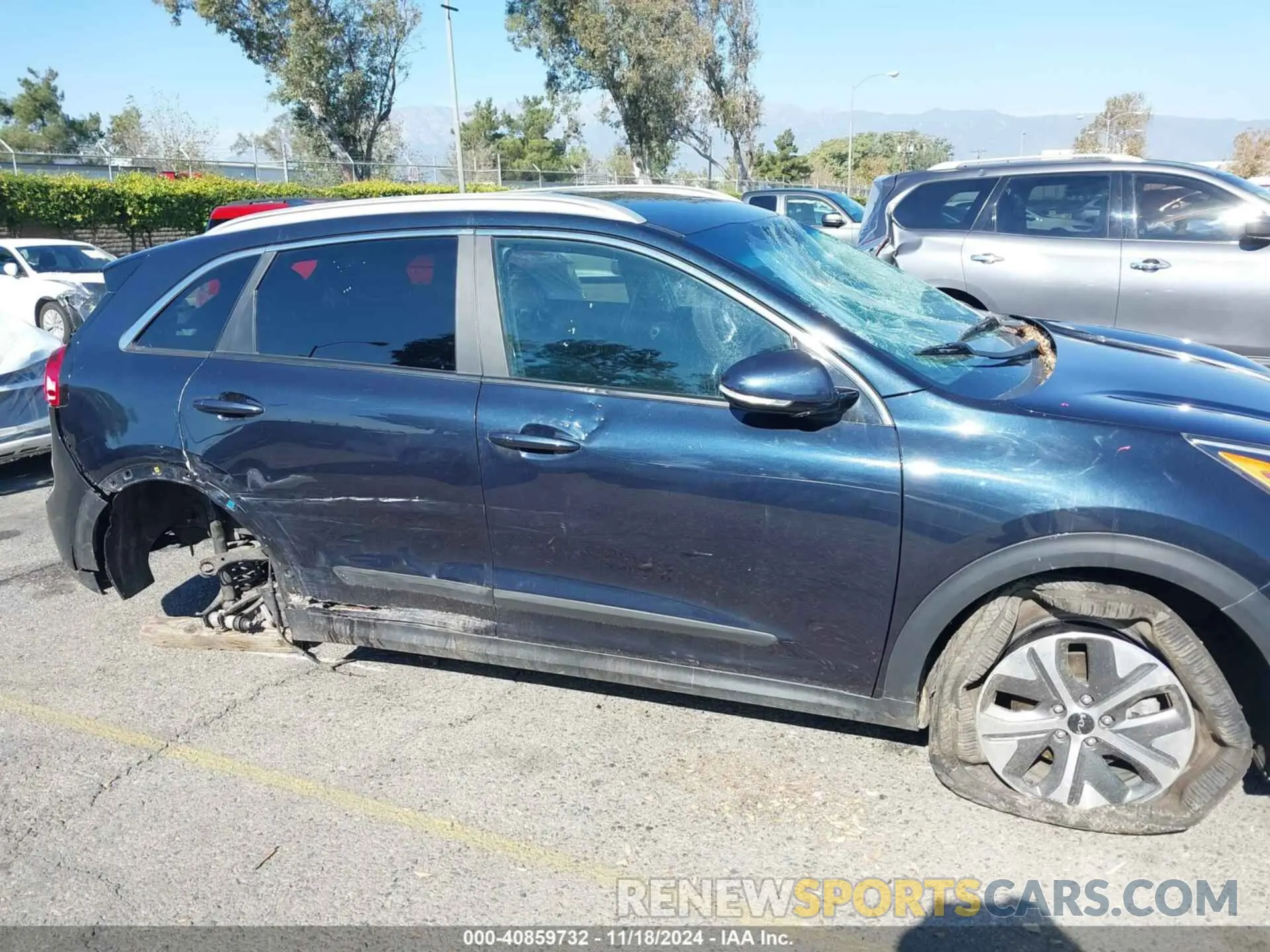 6 fotografías del automóvil dañado KNDCC3LG5N5118148 KIA NIRO EV 2022
